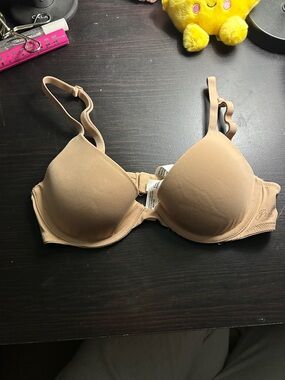 PINK Nude T-Shirt Bra - Smooth Seamless Support
